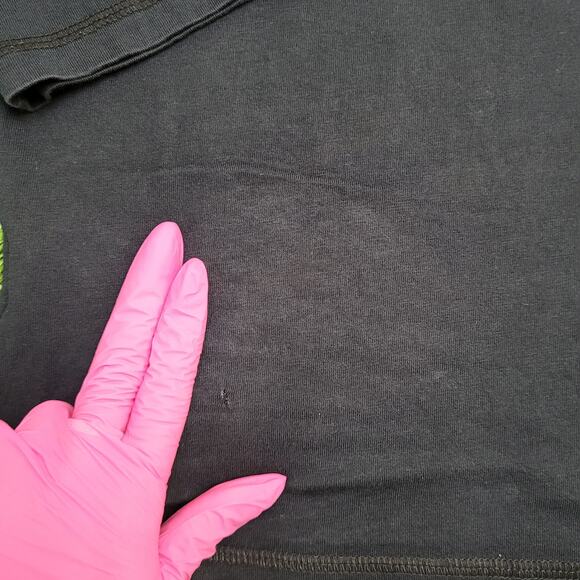 NIKE Jordan Hoodie XL 24x29 Black Jumpman Embroidered-Logo - Picture 10 of 16